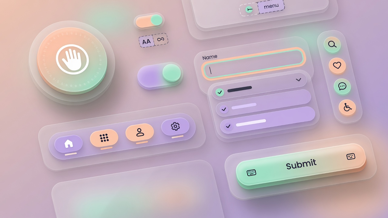Labels, buttons, and navigation